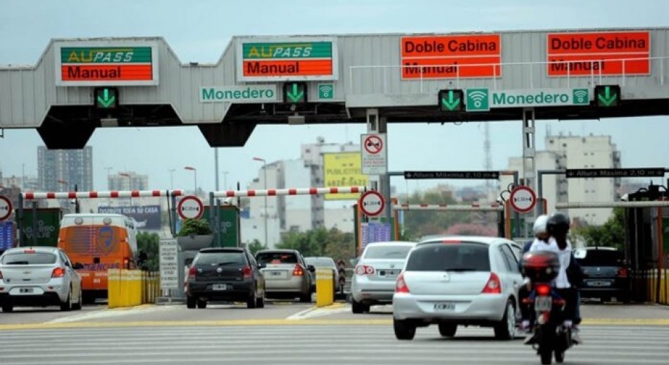 Peajes: Los Accesos Norte y Oeste aumentan un 100% este sábado