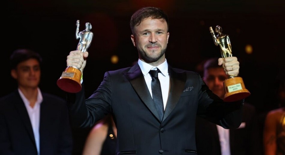 Premios Olimpia 2025. Canapino volvió a quedarse con el oro
