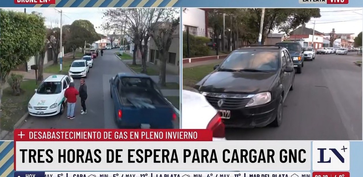 Sin GNC: taxistas y remiseros cortarán la Autopista La Plata-Buenos Aires