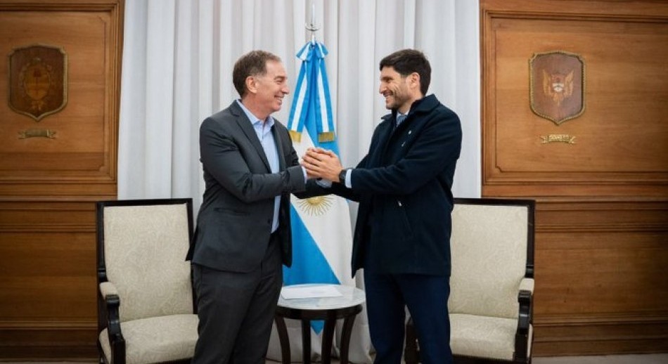 Pullaro se reunió con Diego Santilli: la agenda de un encuentro 