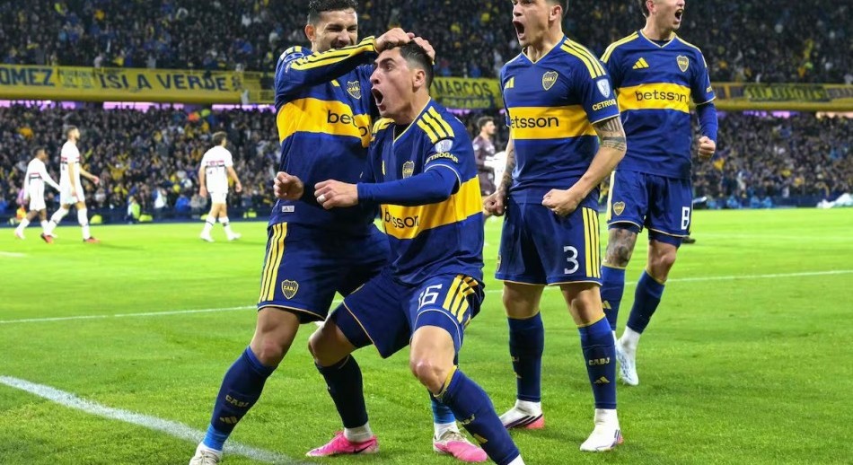 Sudamericana: Boca le ganó a San Pablo 1 a 0 por el partido de ida