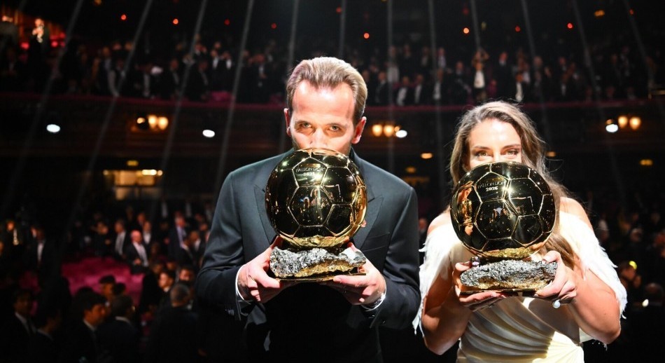 Harry Kane, ganador del Balón de Oro: “Ojalá ser inspiración de niños y niñas”